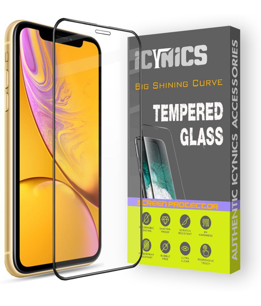     			Icynics Tempered Glass Compatible For Apple iPhone XR ( Pack of 1 )