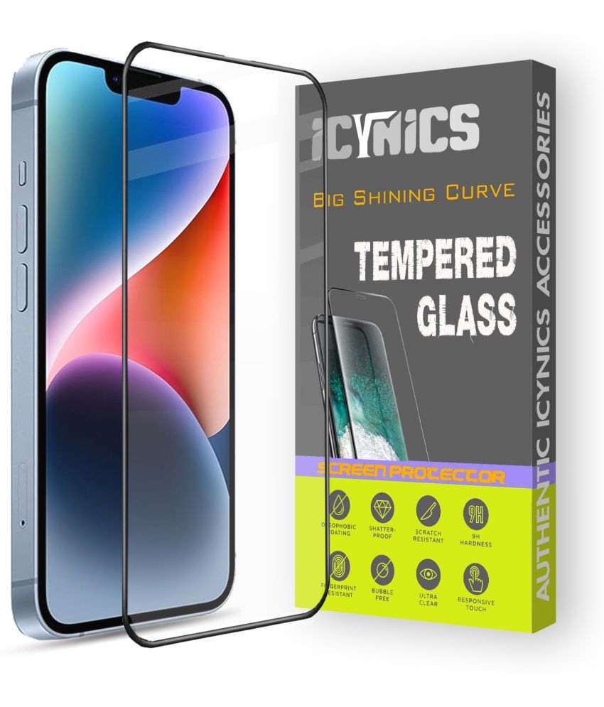     			Icynics Tempered Glass Compatible For Apple iPhone 14 Plus ( Pack of 1 )