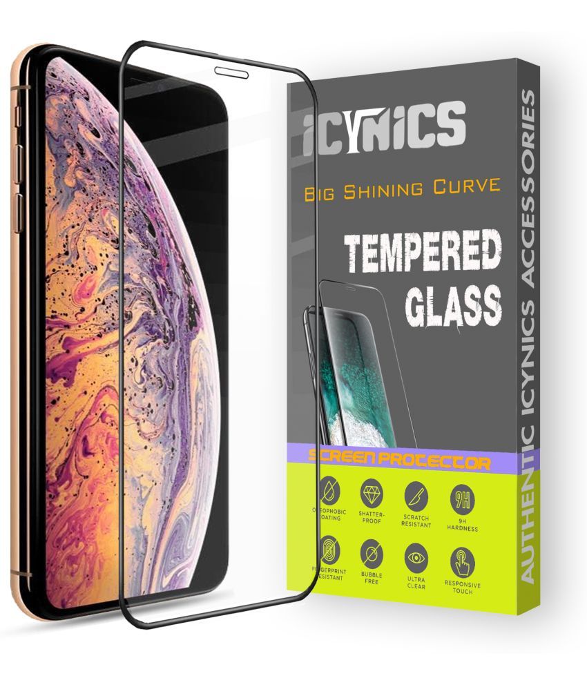     			Icynics Tempered Glass Compatible For Apple iPhone XS Max ( Pack of 1 )