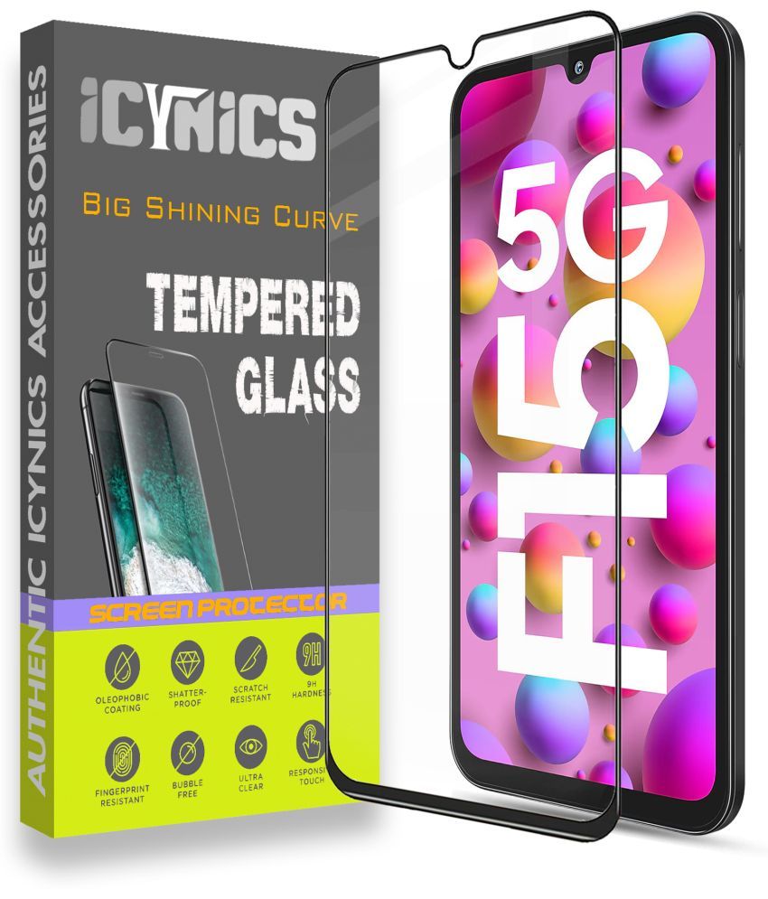     			Icynics Tempered Glass Compatible For Samsung Galaxy F15 5G ( Pack of 1 )