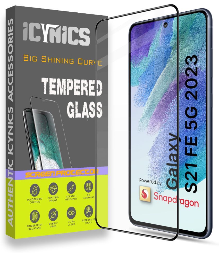     			Icynics Tempered Glass Compatible For Samsung Galaxy S21 FE ( Pack of 1 )