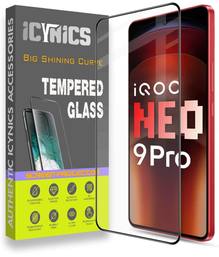     			Icynics Tempered Glass Compatible For IQOO Neo 9 Pro 5G ( Pack of 1 )