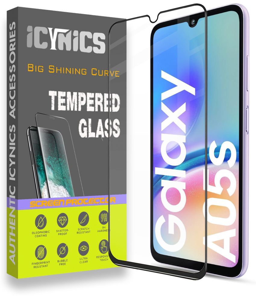     			Icynics Tempered Glass Compatible For Samsung Galaxy A05s ( Pack of 1 )