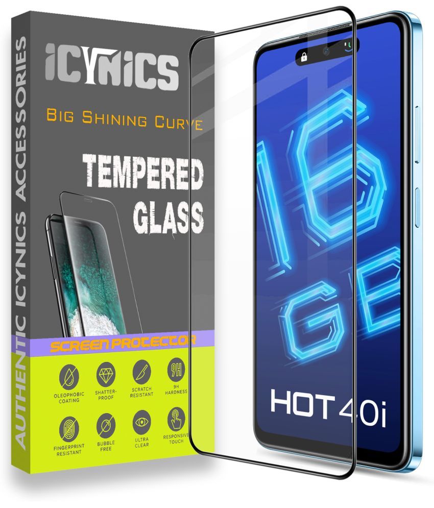     			Icynics Tempered Glass Compatible For Infinix Hot 40i ( Pack of 1 )