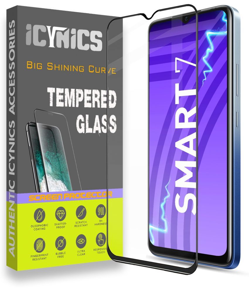     			Icynics Tempered Glass Compatible For Infinix Smart 7 ( Pack of 1 )