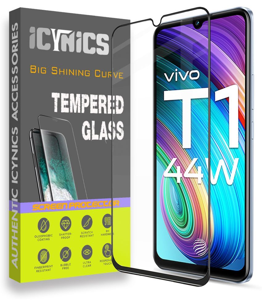     			Icynics Tempered Glass Compatible For Vivo T1 44W ( Pack of 1 )