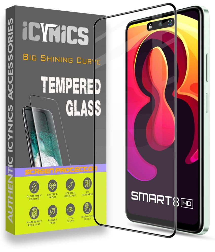     			Icynics Tempered Glass Compatible For Infinix Smart 8 HD ( Pack of 1 )