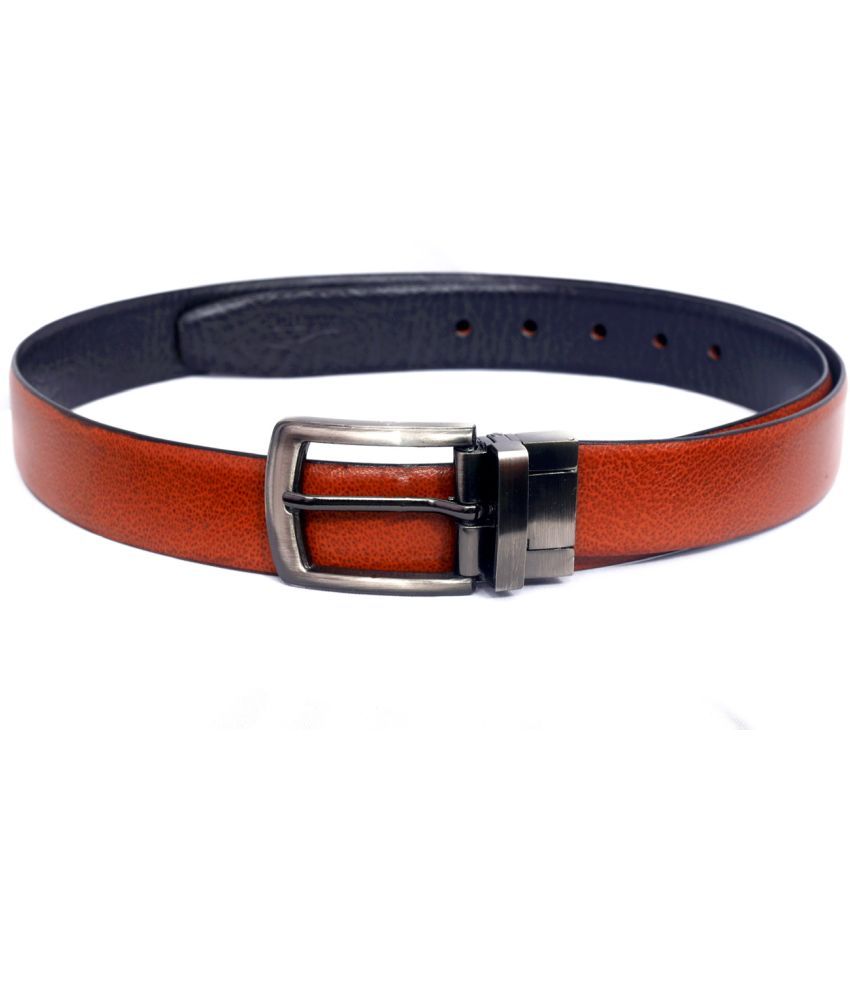     			Panther - Brown Leather Men's Formal Belt ( Pack of 1 )