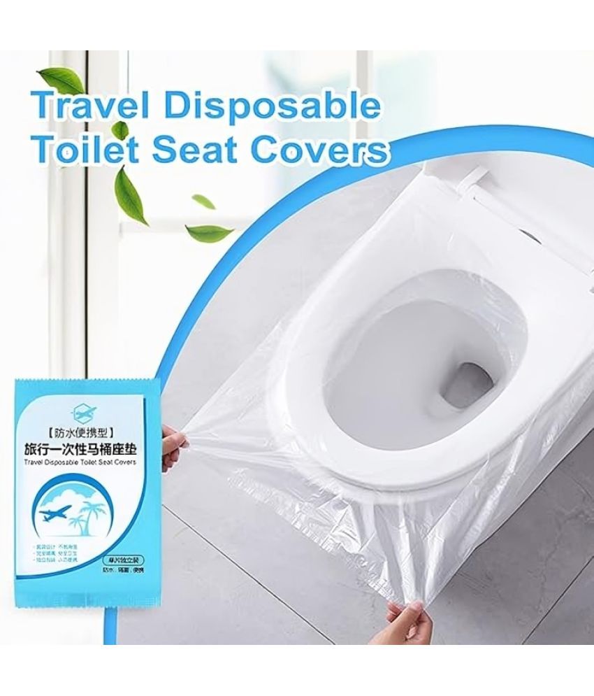     			6 PCS Toilet Seat Covers Disposable Travel Pack (Pack of 1)