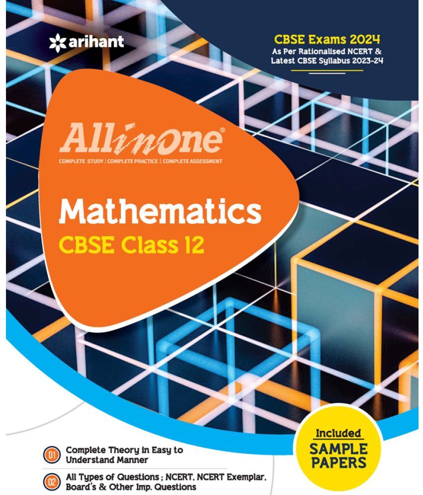     			Arihant All In One Class 12th Mathematics for CBSE Exam�2024