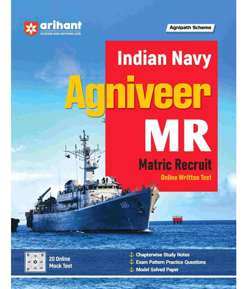     			Arihant Indian Navy Agniveer MR (Matric Recruit) Computer Based Exam | Study Guide | English Medium