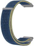 ACM Watch Strap Nylon Soft 22mm compatible with Noise Colorfit Pulse 2 Pro Smartwatch Sports Band Blue