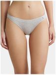 Jockey Pack of 1 Cotton Bikini For Women ( Grey Melange )