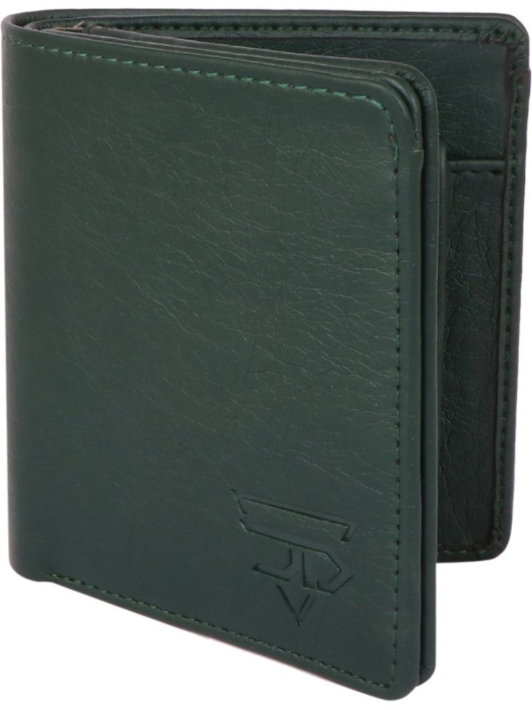     			JND Green PU Men's Regular Wallet ( Pack of 1 )