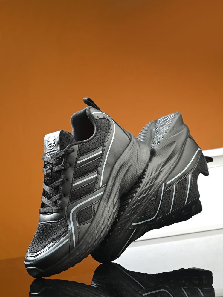     			OFF LIMITS SPEEDSTER Black Men's Sports Running Shoes