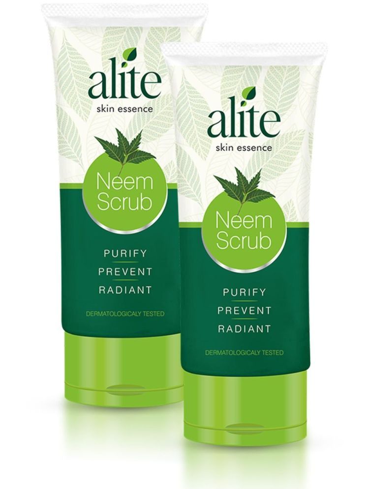     			Alite Neem Scrub Exfoliating Facial Scrub with Neem Extract for Healthy Skin 75g ( Pack of 2 )