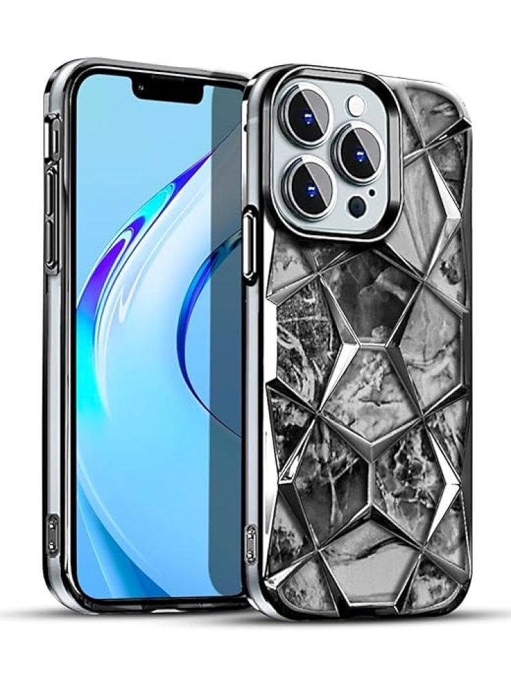     			Shining Stars Bumper Cases Compatible For Silicon Apple iPhone 14 Pro ( Pack of 1 )