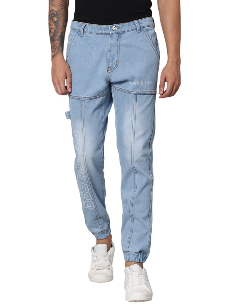     			ARBIA FUNKI Jogger Men's Jeans - Light Blue ( Pack of 1 )