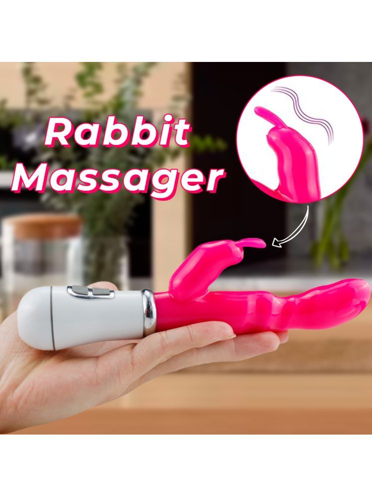     			Calmras Rabbit Portable Manual Massager