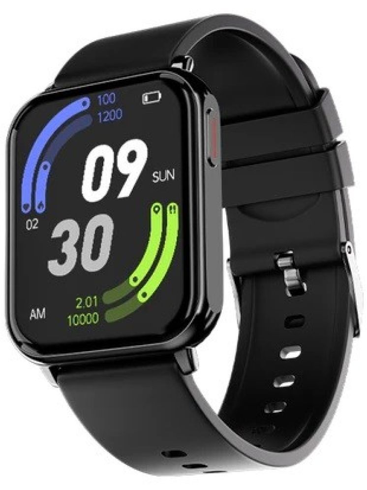     			Fireboltt AMOLED BT Calling Smart Watch with Silicone Strap Upto 5-10 days Backup ( Black )