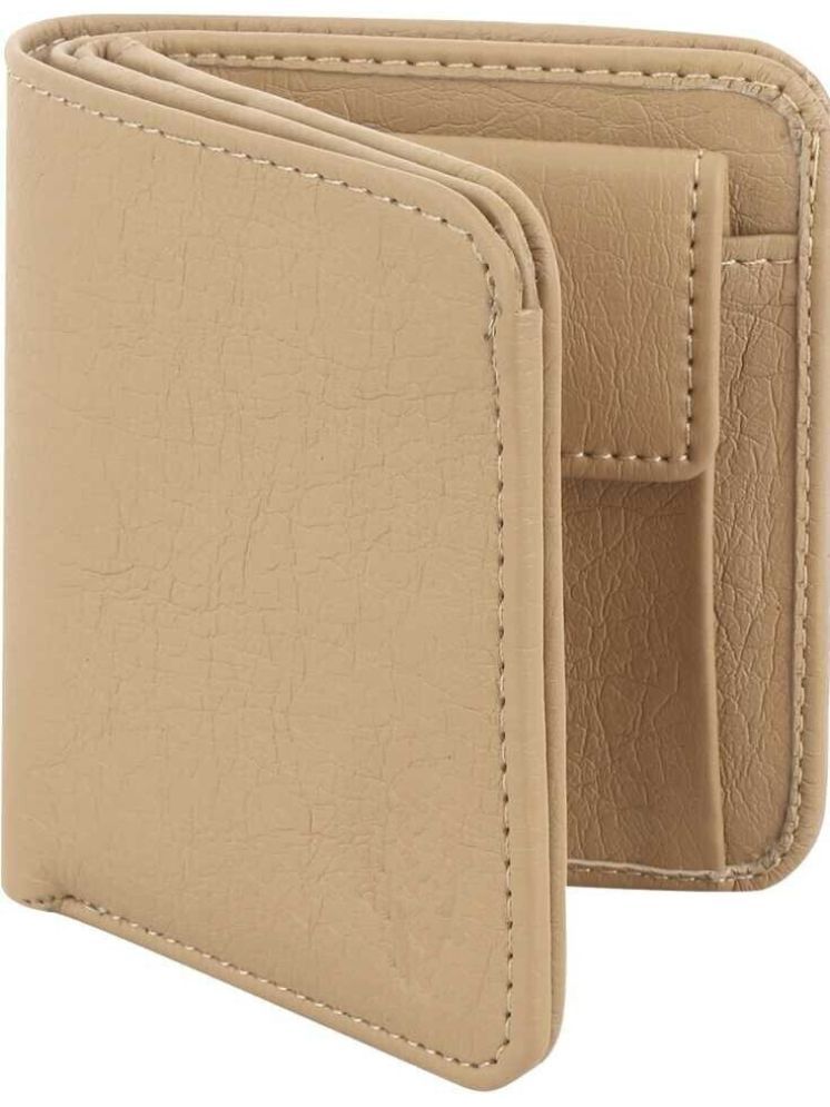     			JND Beige 100% Leather Men's Regular Wallet ( Pack of 1 )