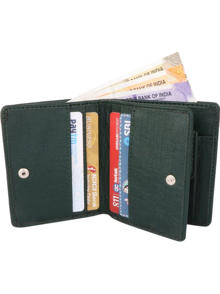     			JND Green 100% Leather Men's Regular Wallet ( Pack of 1 )