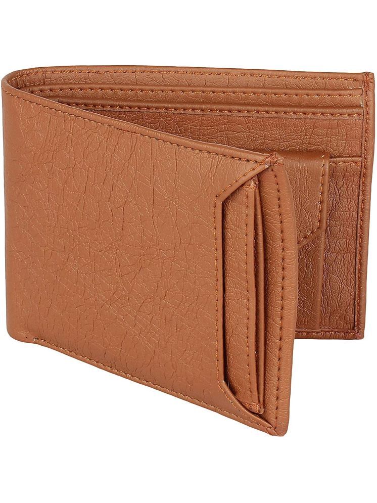     			JND Tan PU Men's Regular Wallet ( Pack of 1 )