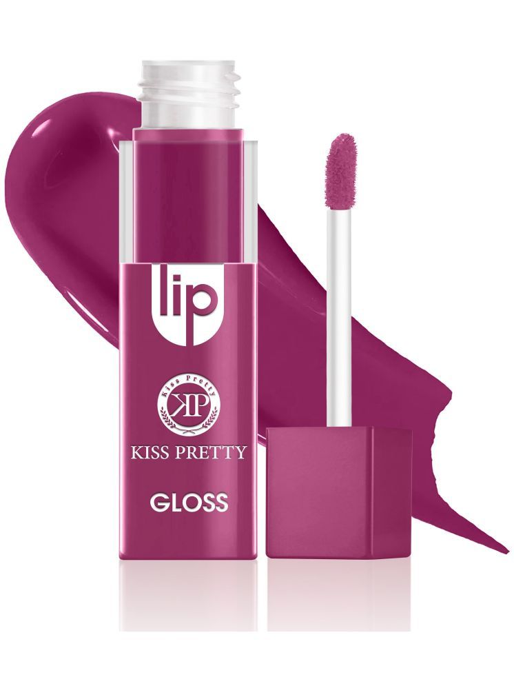     			KISS PRETTY Purple Matte Lipstick 5