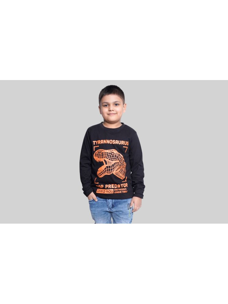     			Kidzee Kingdom Pack of 1 Boys Cotton Blend Sweatshirt ( Black )