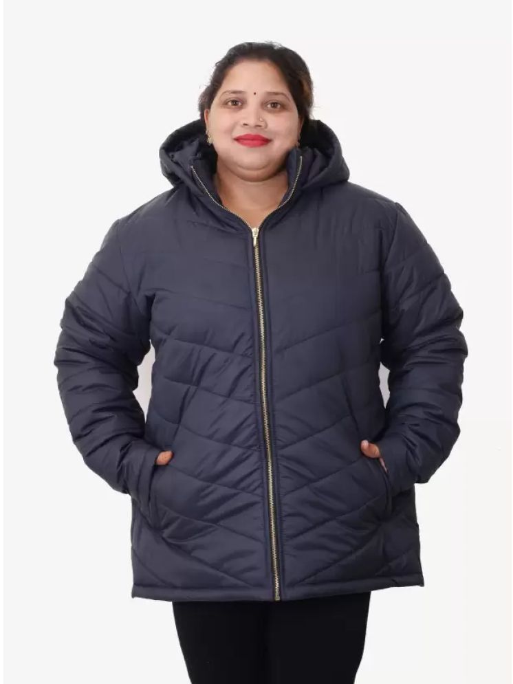     			LOVE LONDON - Polyester Blend Blue Puffer Pack of 1