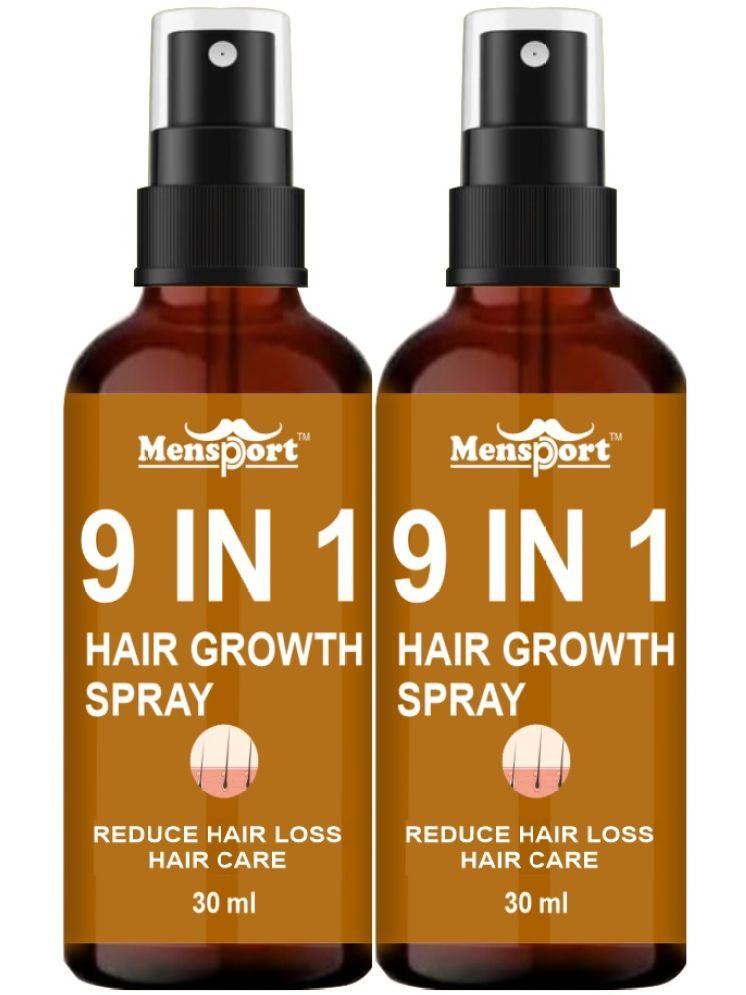     			Mensport 9in1 HairGrowthSpray Hair Serum 30 mL Pack of 2