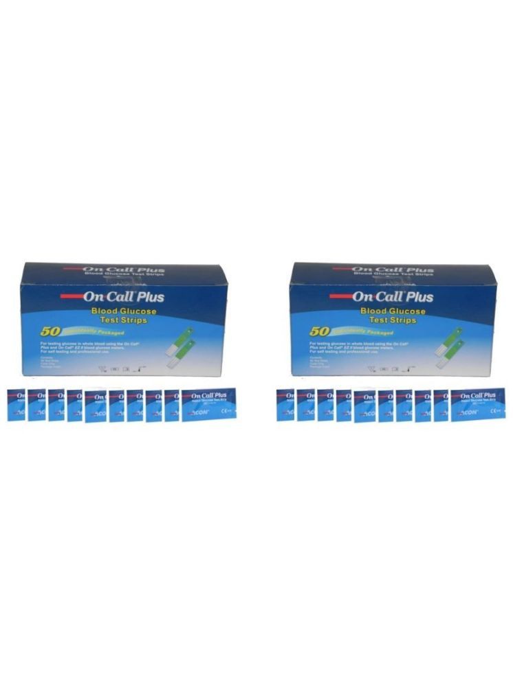     			ONCALL PLUS atom 100 Test Strips