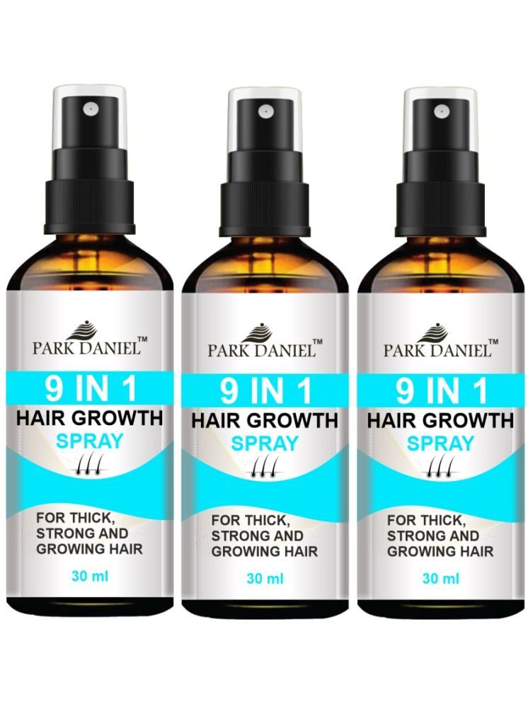     			Park Daniel 9in1 HairGrowthSpray Hair Serum 30 mL Pack of 3