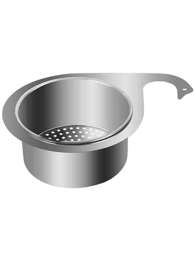     			Swan Shape Steel Sink Strainer Basket/Hanging Filtering Draining Rack