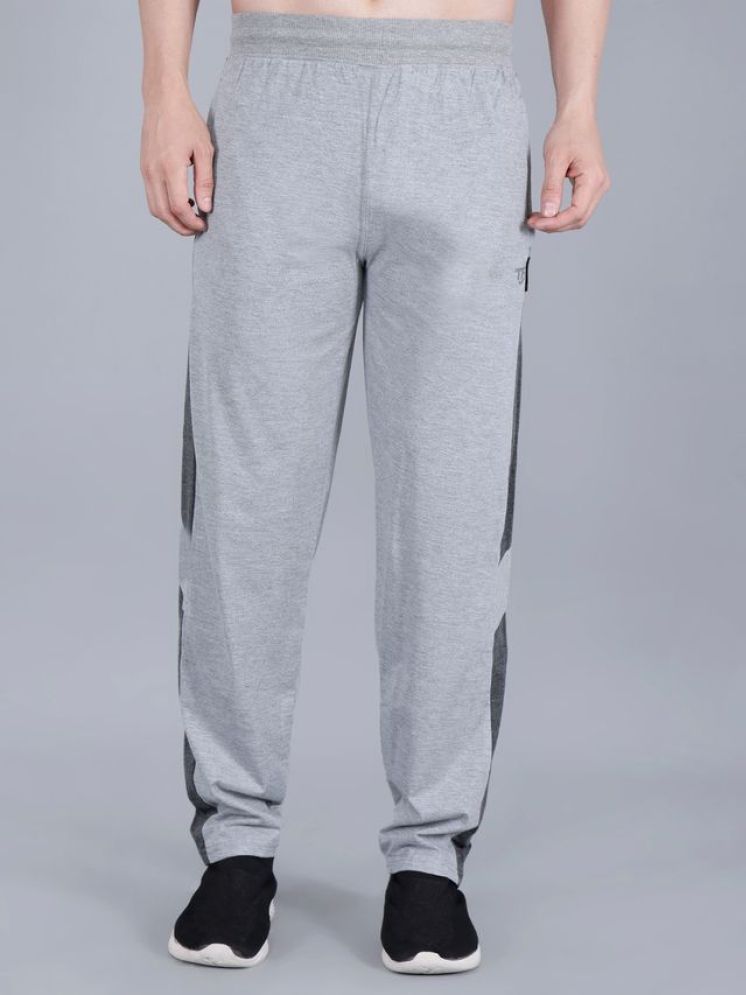     			TF Grey Cotton Blend Men's Sports Trackpants ( Pack of 1 )