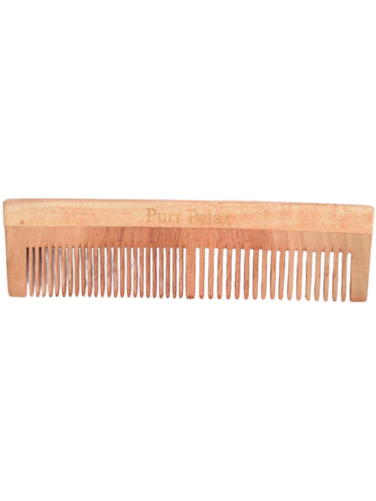     			purrpalax Wide Tooth Comb For All Hair Types ( Pack of 1 )