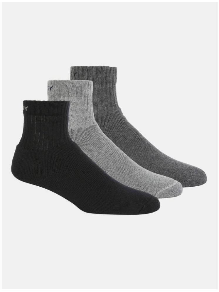     			Jockey Pack of 3 Men's Cotton Ankle Length Socks ( Multicolor )