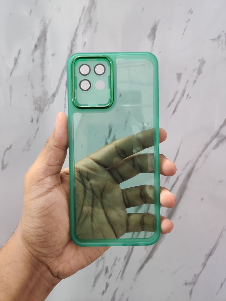     			ZAMN Silicon Soft cases Compatible For Silicon Realme narzo 50 4G ( )