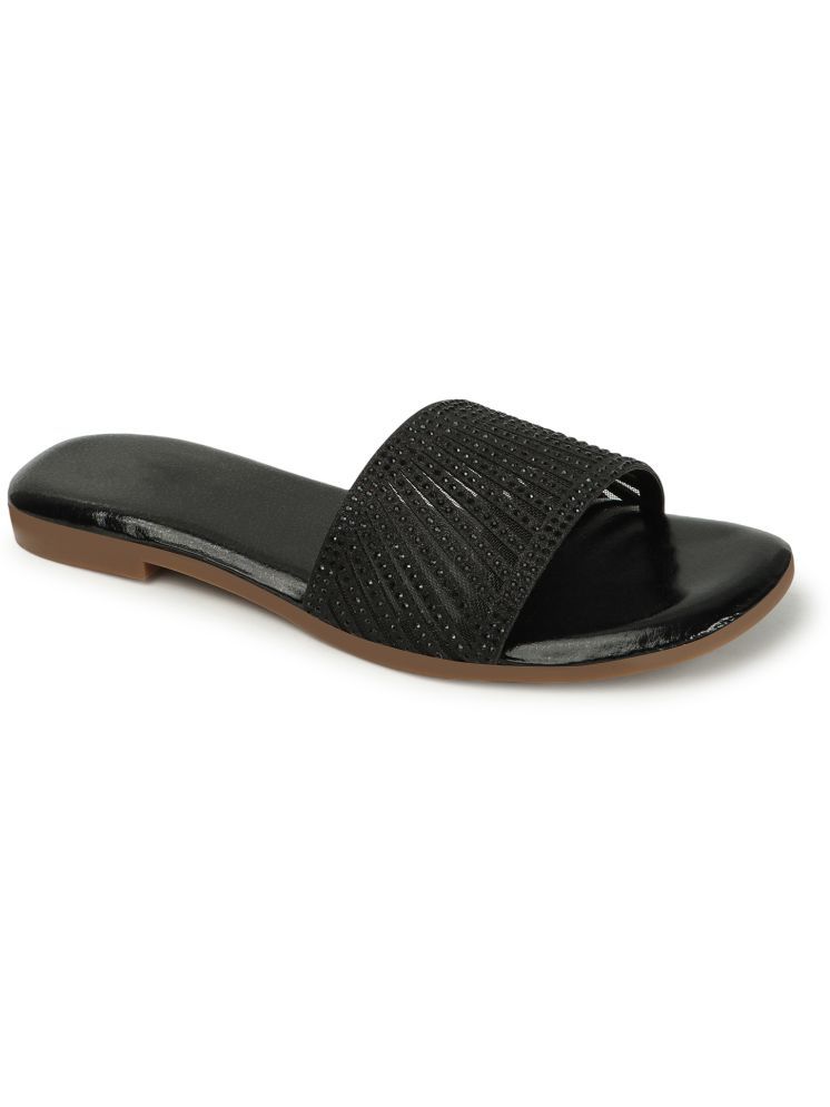     			Carrito Black Women's Flats