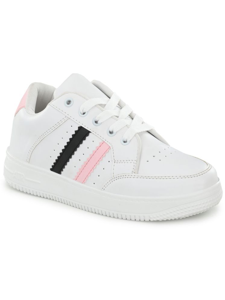     			Carrito White Women's Sneakers