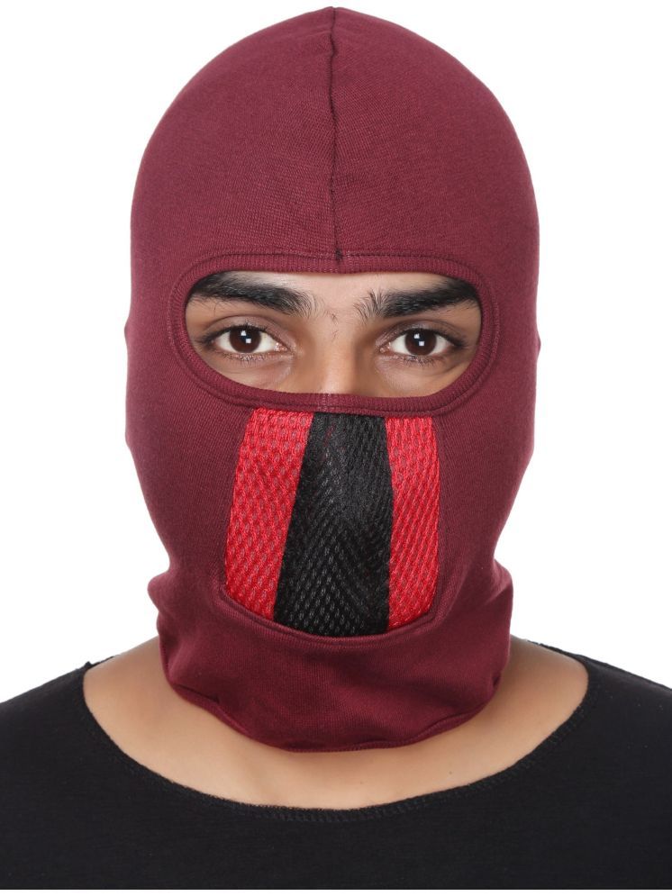     			H-STORE Black Solid Cotton Face Cover