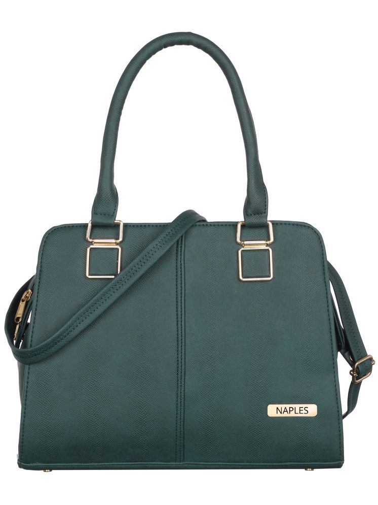     			Naples Shoulder Bag PU Set of 1 ( Green )