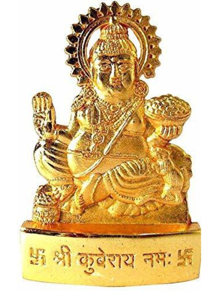     			Shri Astha Vinayak Brass Lord Kuber Idol ( 3 cm )