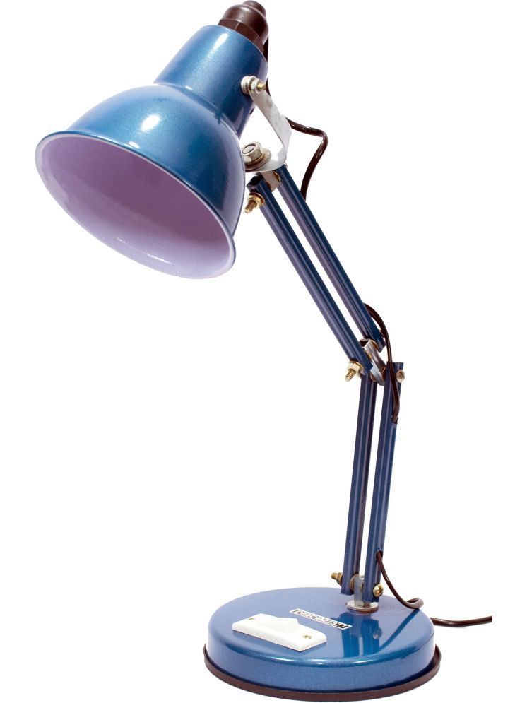     			ZESTRUM Blue Industrial Table Lamp ( Pack of 1 )