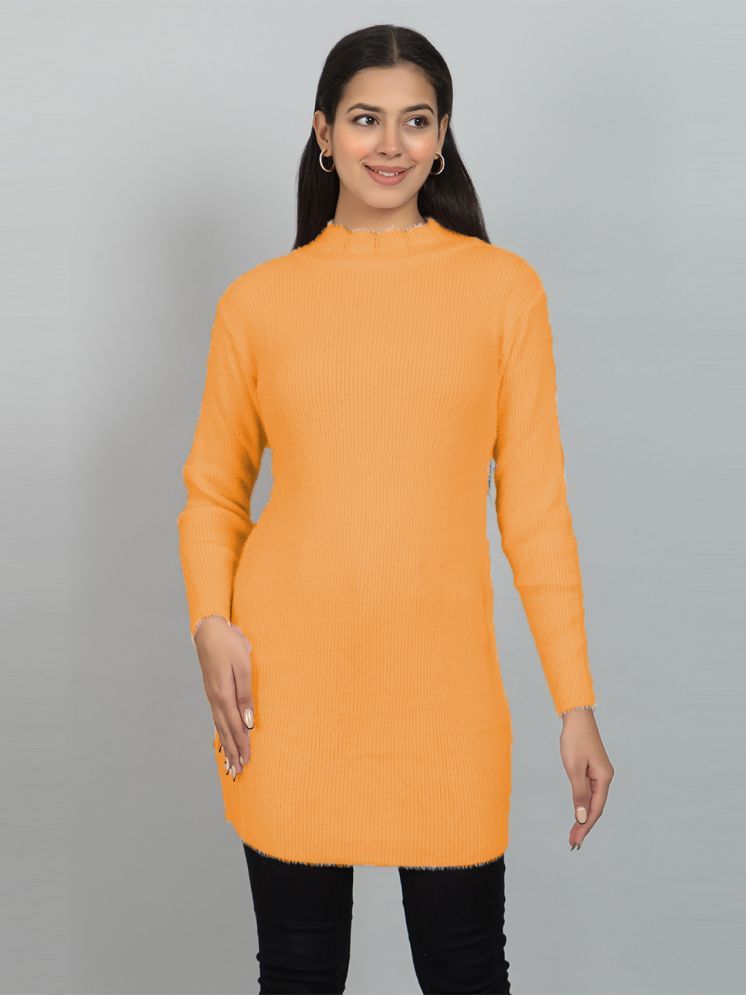     			woolkart Woollen Women's Shrugs - Orange ( )