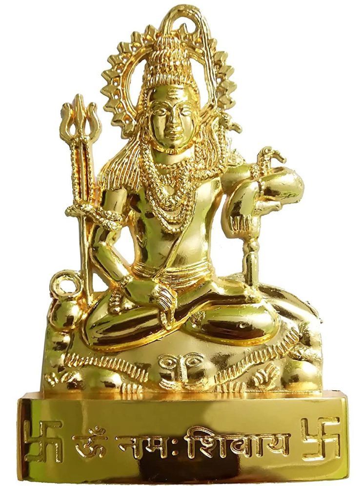     			Shri Astha Vinayak Brass Lord Shiva Idol ( 7.5 cm )