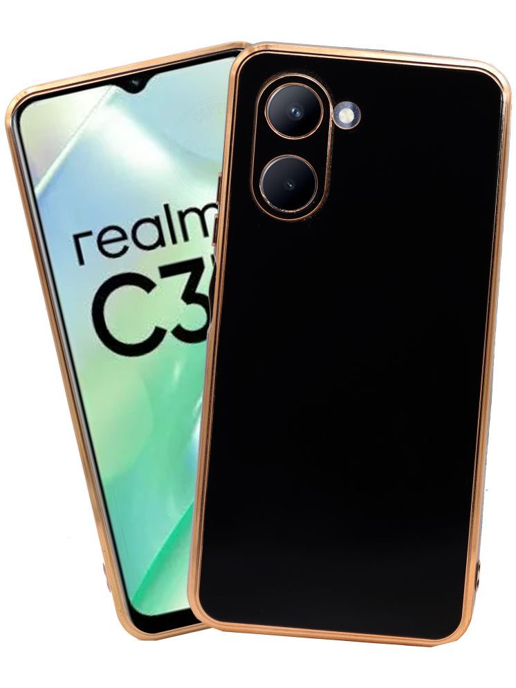     			VAKIBO Plain Cases Compatible For TPU Glossy Cases Realme C33 ( )