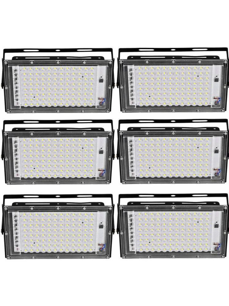     			ZESTRUM Cool Day Light 50 Watts Flood Light ( Pack of 6 )