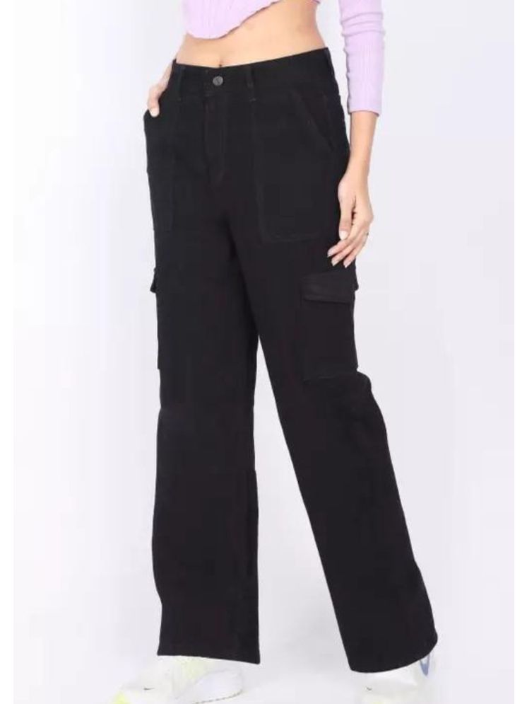     			9x denims - black Denim Regular Fit Women's Jeans ( Pack of 1 )