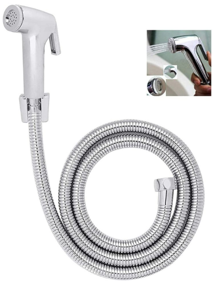     			COSWARE ABS Conti Health Faucet with 1m Hose Pipe and Hook Plastic(ABS) Health Faucet (Water Sprayer)